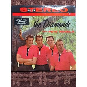 The Diamonds Meet Pete Rugolo Mercury Records‎ Stereo Hi Fi Vinyl Record Album